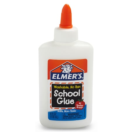 Elmers Glue, White, 4 oz E304
